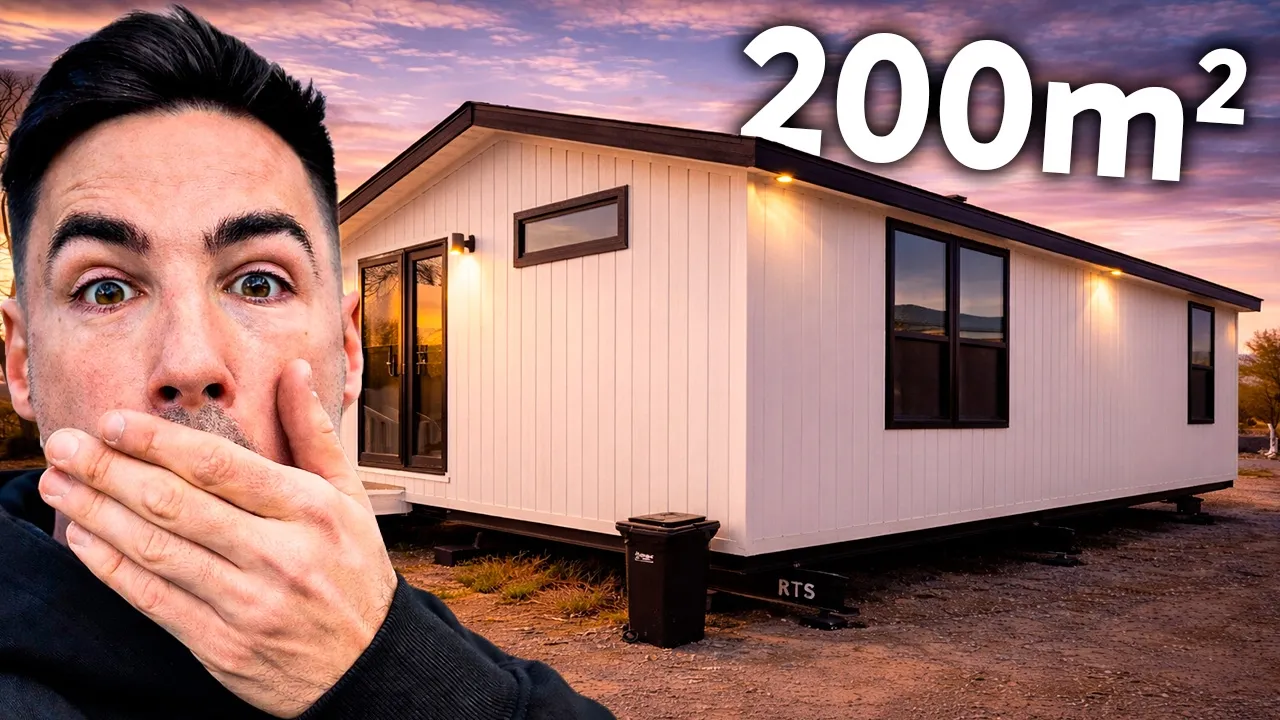 Mobil Home de 200m²: NO vas a creer el interior